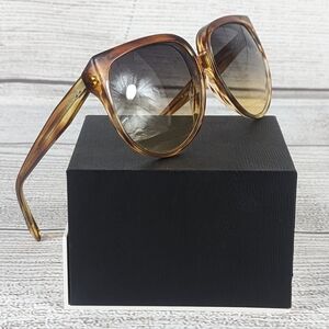 Celine Acetate Oversized Sunglasses CL400481 Havana Brown